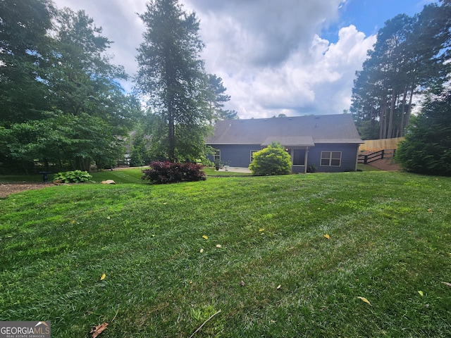 328 Spence Cir, Ball Ground, GA 30107 - view of yard