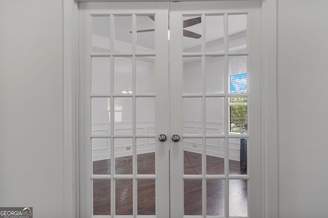 328 Spence Cir, Ball Ground, GA 30107 - detailed view of french doors