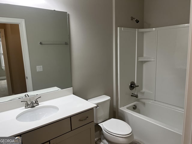 155 Martello Rd, Pooler, GA 31322 - full bath with toilet, vanity, and bathtub / shower combination