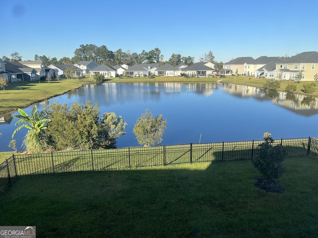 155 Martello Rd, Pooler, GA 31322 - water view featuring a residential view and fence