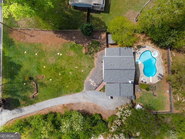 503 Duke Dr, Marietta, GA 30066 - birds eye view of property