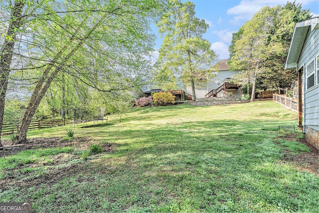 60 Bartlett Way, Dallas, GA 30157 - view of yard
