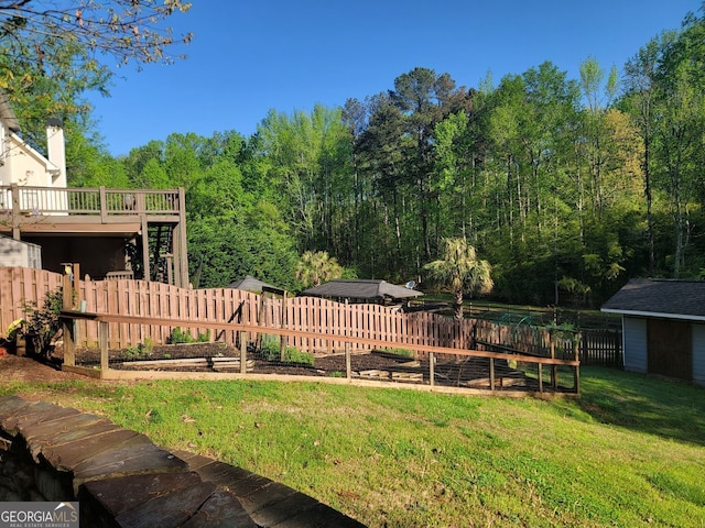60 Bartlett Way, Dallas, GA 30157 - view of yard featuring a garden
