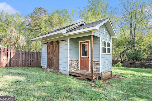 60 Bartlett Way, Dallas, GA 30157 - view of outbuilding with an outdoor structure