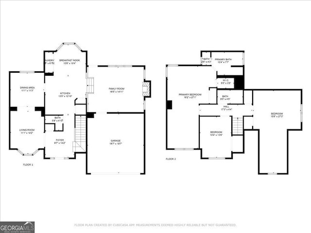 3612 River Mill Ct, Ellenwood, GA 30294 - view of layout