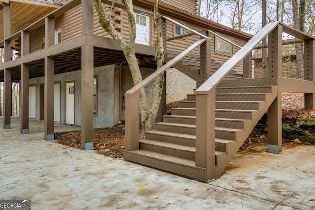 155 Indian Bend Dr, Lagrange, GA 30240 - exterior space featuring stairway