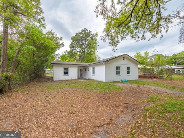 244 Sherwood Ln, Brunswick, GA 31525 - rear view of property