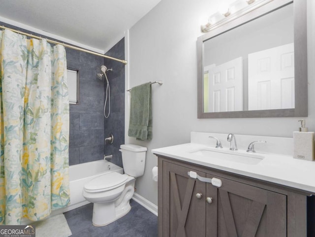 244 Sherwood Ln, Brunswick, GA 31525 - full bathroom with vanity and shower / bath combo
