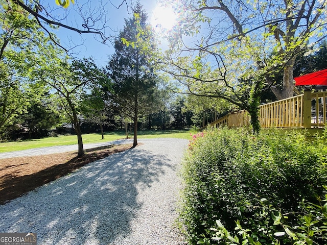 view of street