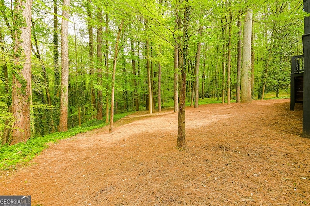 2433 Helmsdale Dr NE, Atlanta, GA 30345 - view of yard with a view of trees