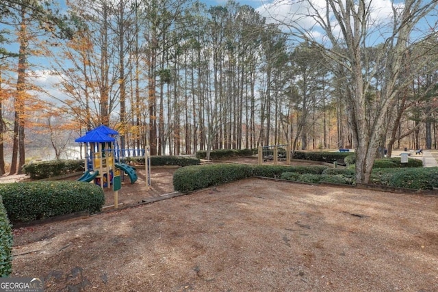 760 Woodrow Dr, Lawrenceville, GA 30043 - view of yard featuring playground community