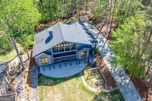 1762 Green Rd, Buford, GA 30518 - drone / aerial view