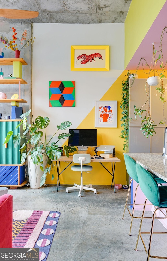 130 Arizona Ave NE Unit 415, Atlanta, GA 30307 - office featuring concrete floors