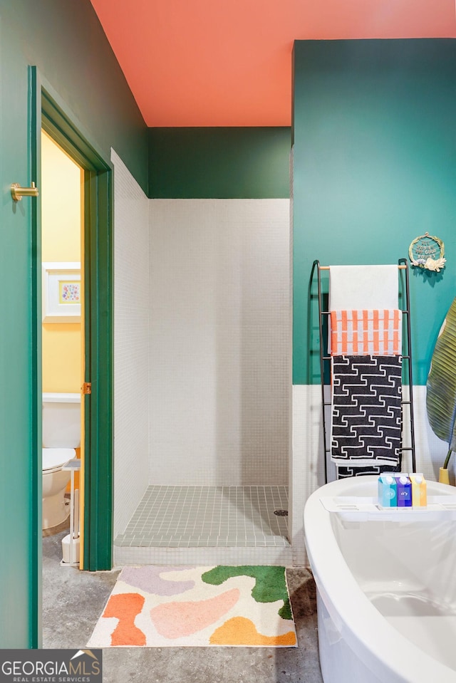 130 Arizona Ave NE Unit 415, Atlanta, GA 30307 - full bath featuring toilet and a stall shower