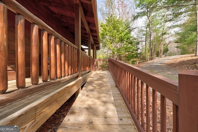 425 Rhonda Ln, Mineral Bluff, GA 30559 - view of deck