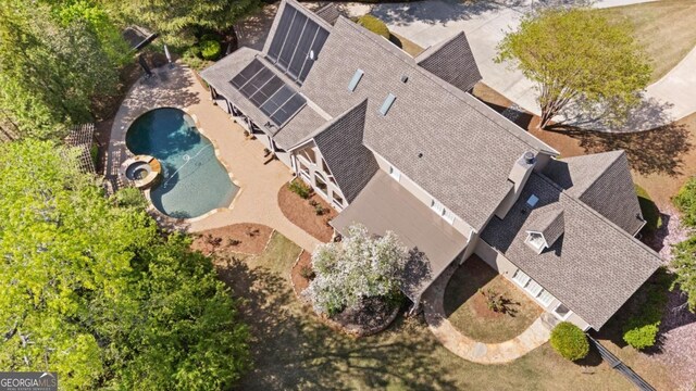 aerial view