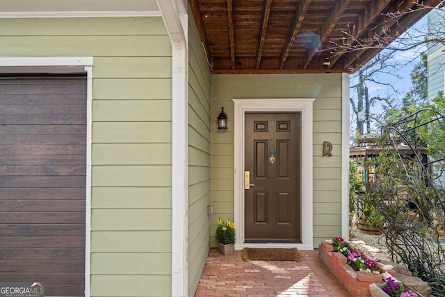 view of entrance to property