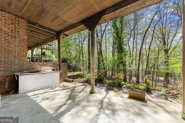 6500 Gaines Ferry Rd, Flowery Branch, GA 30542 - view of patio featuring area for grilling