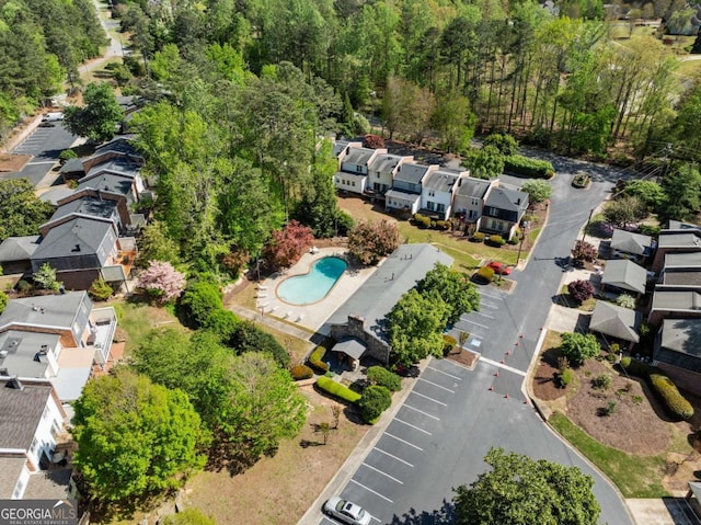 6500 Gaines Ferry Rd, Flowery Branch, GA 30542 - aerial view featuring a residential view