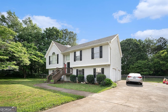 130 Manning Mill Rd NW, Adairsville, GA 30103 - split foyer home featuring concrete driveway and an attached garage