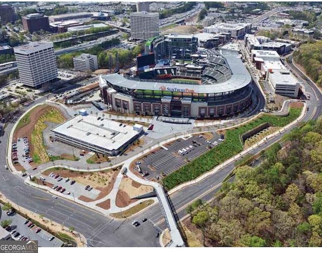 1250 Parkwood Cir SE Unit 2310, Atlanta, GA 30339 - birds eye view of property with a view of city