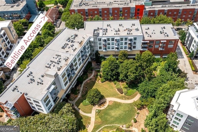 245 N Highland Ave NE Unit 220, Atlanta, GA 30307 - drone / aerial view