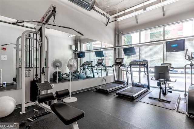 245 N Highland Ave NE Unit 220, Atlanta, GA 30307 - view of exercise room