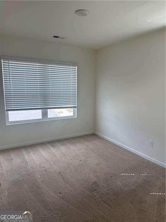 184 Grafton St, Hampton, GA 30228 - carpeted empty room with baseboards, visible vents, and a wealth of natural light