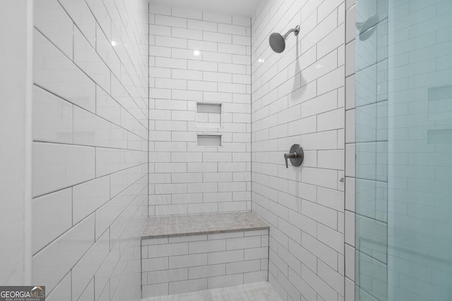 2614 Talley St, Decatur, GA 30030 - full bathroom with a tile shower