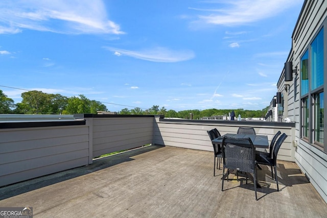 2614 Talley St, Decatur, GA 30030 - view of patio featuring outdoor dining space