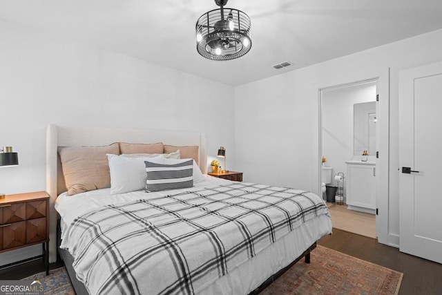 2614 Talley St, Decatur, GA 30030 - bedroom featuring wood finished floors and visible vents