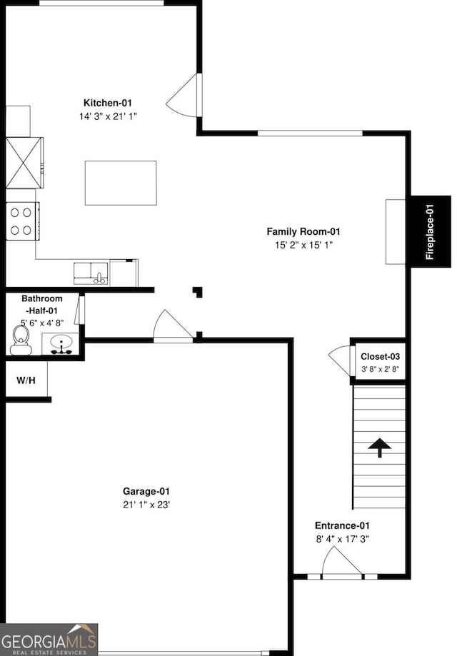 417 Flowery Branch Ct, Villa Rica, GA 30180 - view of layout