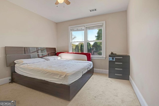 5177 Cabot Creek Dr, Buford, GA 30518 - bedroom with carpet and ceiling fan