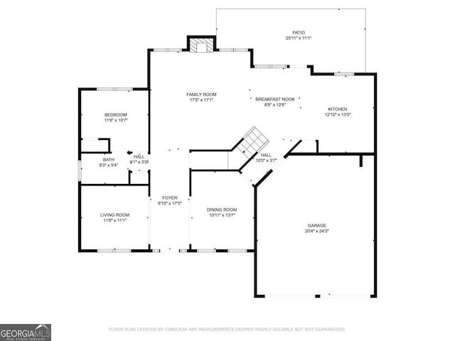 5177 Cabot Creek Dr, Buford, GA 30518 - view of floor plan / room layout
