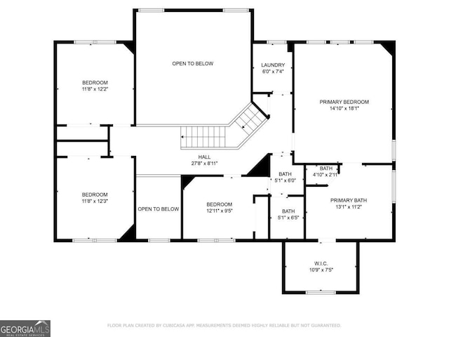 5177 Cabot Creek Dr, Buford, GA 30518 - view of floor plan / room layout