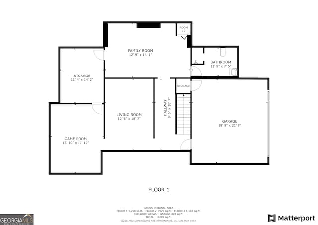 floor plan / room layout