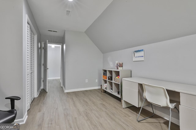 214 Windgate Ct, Peachtree City, GA 30269 - office space featuring light wood-style floors and lofted ceiling