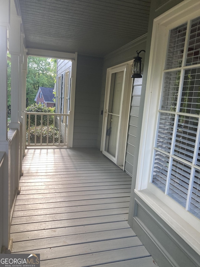863 Fairwood Pointe NW, Acworth, GA 30101 - view of wooden porch