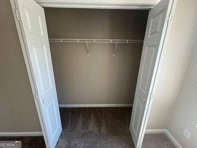 view of closet
