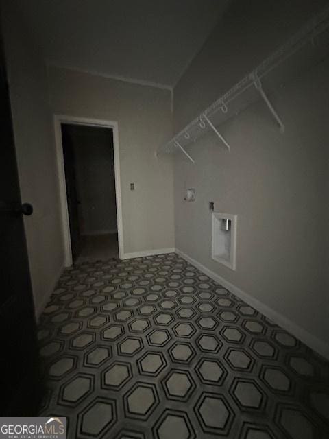 302 Lakeside Dr Lot 74, Lagrange, GA 30240 - washroom featuring laundry area and baseboards