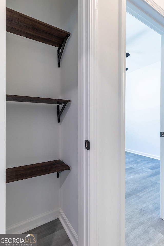 view of closet