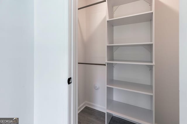 view of closet