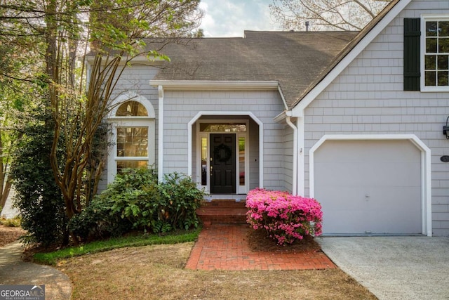 3711 Spinnaker Cir, Alpharetta, GA 30005 - entrance to property with roof with shingles and concrete driveway