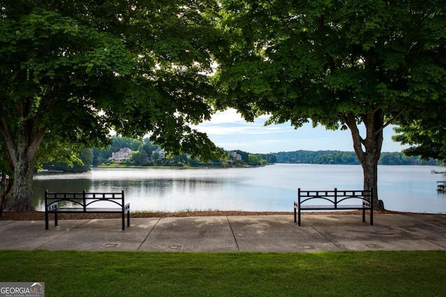 3711 Spinnaker Cir, Alpharetta, GA 30005 - view of home's community featuring a water view