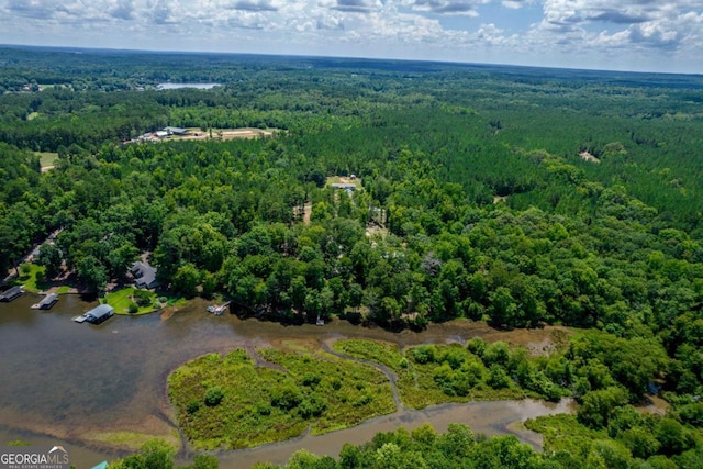 188 Paramount Dr, Eatonton, GA 31024 - bird's eye view with a wooded view