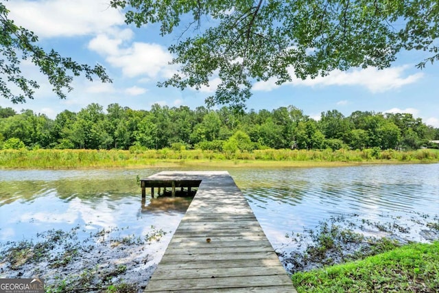 188 Paramount Dr, Eatonton, GA 31024 - view of dock with a water view