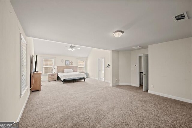 4735 Belcrest Way, Cumming, GA 30040 - unfurnished bedroom with light colored carpet, baseboards, and visible vents