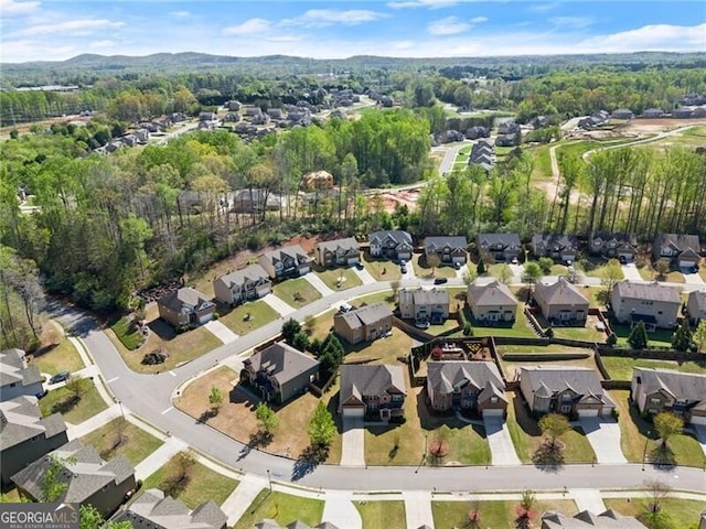 4735 Belcrest Way, Cumming, GA 30040 - bird's eye view featuring a residential view