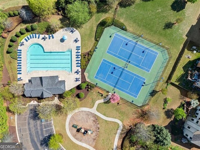 4735 Belcrest Way, Cumming, GA 30040 - birds eye view of property