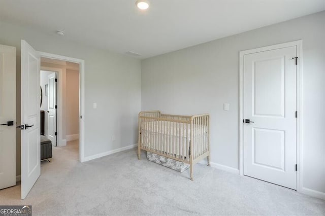 412 Nickajack Retreat Ln, Smyrna, GA 30082 - bedroom with light colored carpet and baseboards